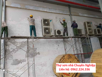 Thợ sơn tường quận Long Biên Uy Tín Chuyên Nghiệp